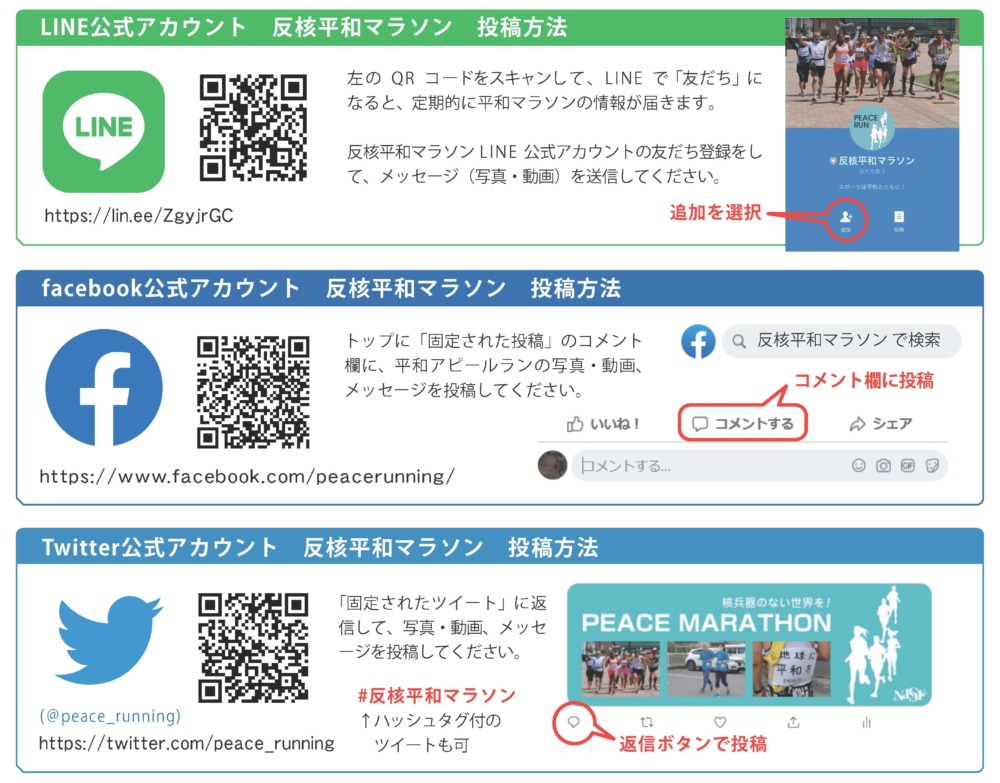 反核平和マラソン 新日本スポーツ連盟